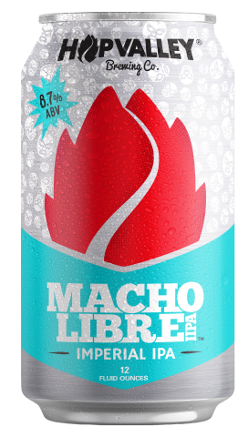 Macho Libre Imperial IPA 12oz can